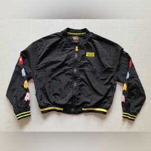 Pac Man Justice Girls‎ Retro XL Plus Bomber Jacket